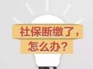 社保断了别傻眼 这些情况还有的救!