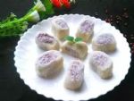 无需烤箱！新手一次成功的椰蓉豆沙糯米卷，香甜软糯！