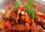 家常菜：香辣羊蹄、虾仁蒸蛋、蚝油生菜