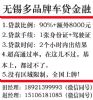 无锡平安车贷中心：对所有品牌所有车型