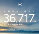 小鹏汽车7月交付3.67万辆创新高，多车型齐发力