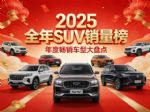 2025全年SUV销量榜 特斯拉夺冠 比亚迪无缘前五