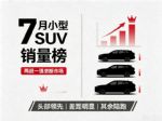7月小型SUV零售销量排行榜 两超一强格局确立